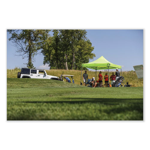 Image of Ergodyne® Shax 6000C Replacement Pop-Up Tent Canopy For 6000, 10 Ft X 10 Ft, Polyester, Lime, Ships In 1-3 Business Days