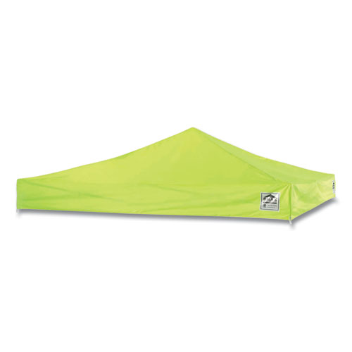 Ergodyne® Shax 6010C Replacement Pop-Up Tent Canopy For 6010, 10 Ft X 10 Ft, Polyester, Lime, Ships In 1-3 Business Days