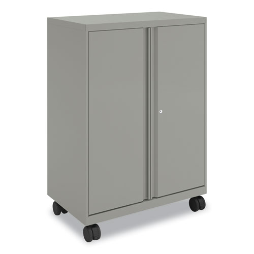 Smartlink Mobile Cabinet, 10 Compartments, 30w x 18d x 42.32h, Platinum Metallic, Ships in 7-10 Business Days