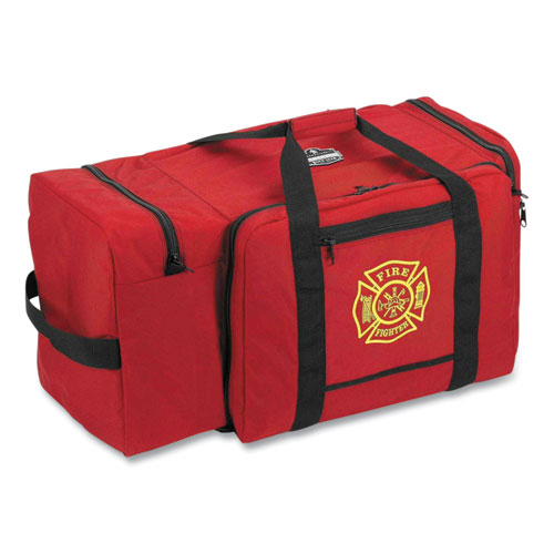 Image of Ergodyne® Arsenal 5005P  Fire + Rescue Gear Bag, Polyester, 39 X 15 X 15, Red, Ships In 1-3 Business Days