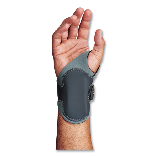 ProFlex 4020 Lightweight Wrist Support, 2X-Large, Fits Right Hand, Gray, Ships in 1-3 Business Days