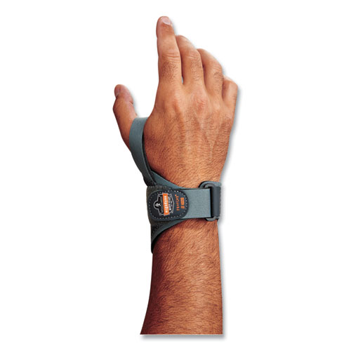ProFlex 4020 Lightweight Wrist Support, 2X-Large, Fits Left Hand, Gray, Ships in 1-3 Business Days