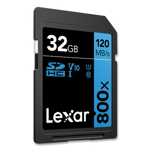 Image of Lexar™ Blue Series Sdhc Memory Card, Uhs-I U1 Class 10, 32 Gb