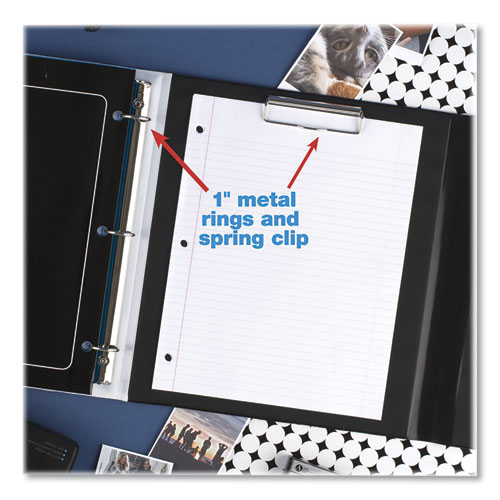 Image of Mead® Trapper Keeper 3-Ring Pocket Binder, 1" Capacity, 11.25 X 12.19, Shapes