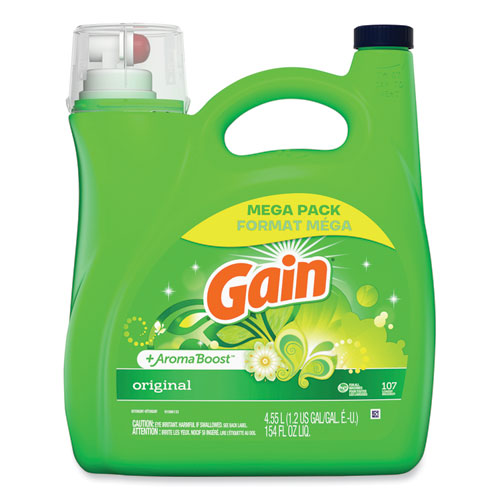 Gain® Liquid Laundry Detergent, Original Scent, 154 oz Bottle