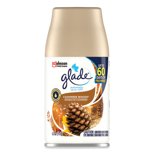 Glade® Automatic Air Freshener, Aqua Waves, 6.2 oz, 4/Carton
