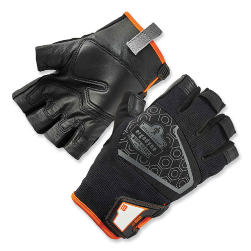 Image of Ergodyne® Proflex 860 Heavy Lifting Utility Gloves, Black, X-Large, Pair, Ships In 1-3 Business Days