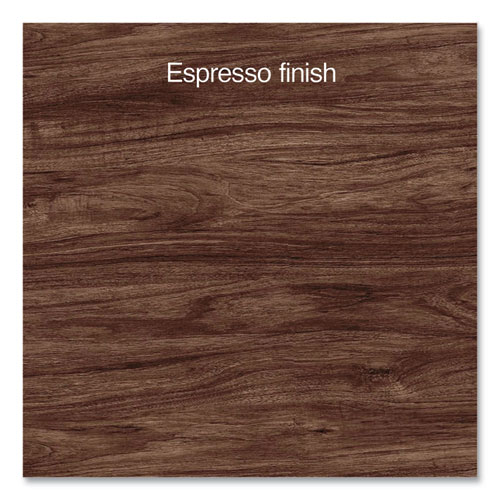 Image of Union & Scale™ Midmod Writing Desk, 42" X 23.82" X 29.53", Espresso
