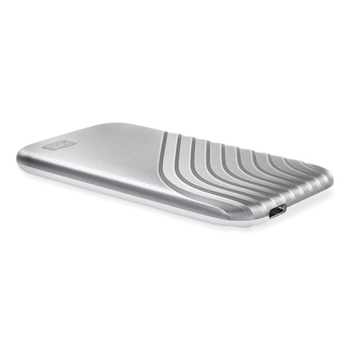 MY PASSPORT External Solid State Drive, 1 TB, USB 3.2, Silver