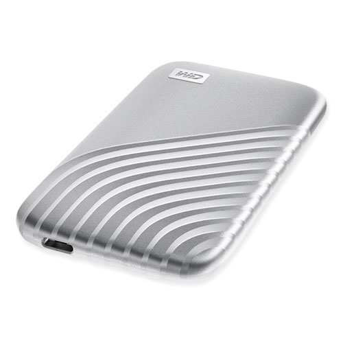 MY PASSPORT External Solid State Drive, 1 TB, USB 3.2, Silver