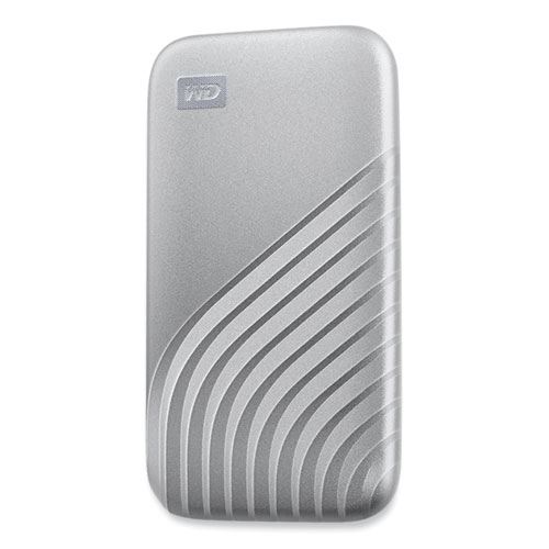 MY PASSPORT External Solid State Drive, 2 TB, USB 3.2, Silver