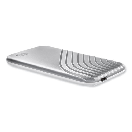 MY PASSPORT External Solid State Drive, 2 TB, USB 3.2, Silver