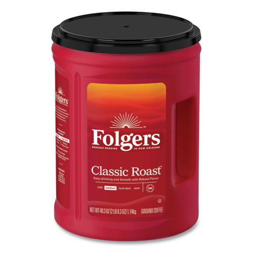 Image of Folgers® Coffee, Classic Roast, 40.3 Oz Can