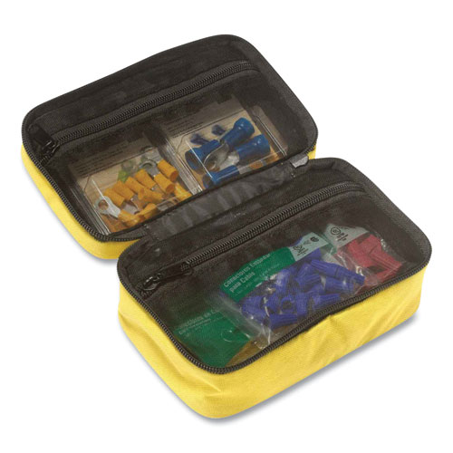 Image of Ergodyne® Arsenal 5876 Small Buddy Organizer, 2 Compartments, 4.5 X 7.5 X 3, Yellow, Ships In 1-3 Business Days