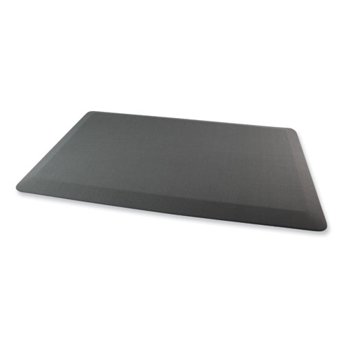Standing Comfort Mat, Rectangular, Gray Smooth Surface, 20" x 32"