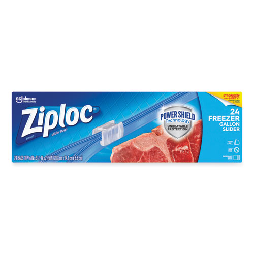 Ziploc Brand Sandwich Bags with Grip 'n Seal Technology, 300, Clear