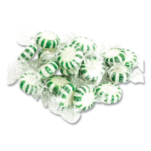 Image of Office Snax® Candy Assortments, Spearmint Candy, 1 Lb Bag