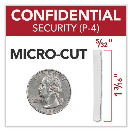 Image of Gbc® Autofeed+ 150X Micro-Cut Home Office Shredder, 150 Auto/8 Manual Sheet Capacity