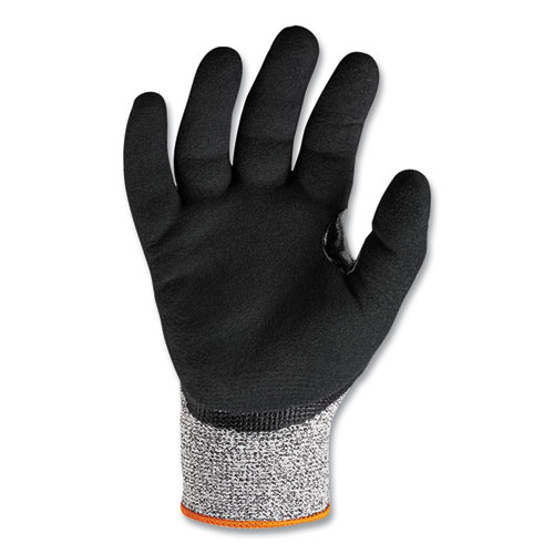 ProFlex 7031 ANSI A3 Nitrile-Coated CR Gloves, Gray, Medium, Pair, Ships in 1-3 Business Days