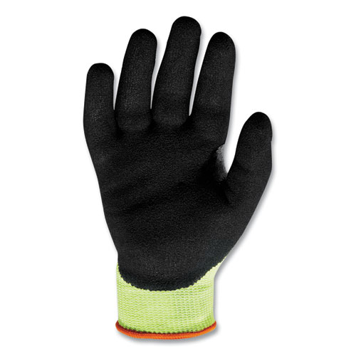 ProFlex 7041 ANSI A4 Nitrile-Coated CR Gloves, Lime, X-Large, Pair, Ships in 1-3 Business Days