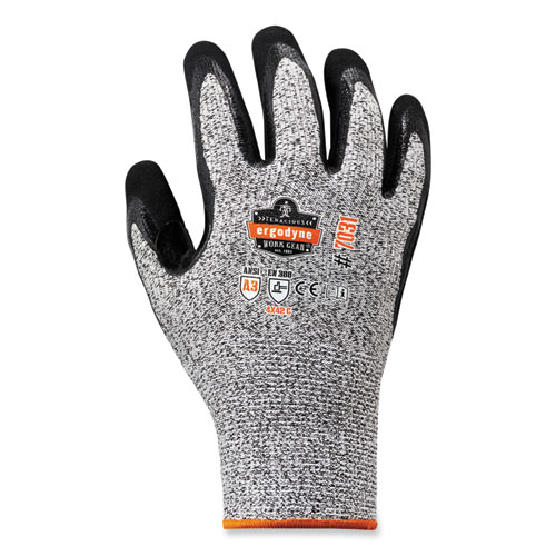 ProFlex 7031-CASE ANSI A3 Nitrile-Coated CR Gloves, Gray, X-Large, 144 Pairs/Carton, Ships in 1-3 Business Days