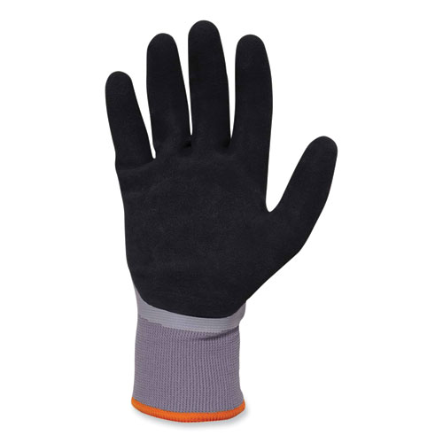 ProFlex 7501-CASE Coated Waterproof Winter Gloves, Gray, Medium, 144 Pairs/Carton, Ships in 1-3 Business Days