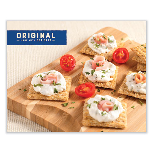 Image of Triscuit Crackers Original With Sea Salt, 8.5 Oz Box, 4 Boxes/Pack, Ships In 1-3 Business Days
