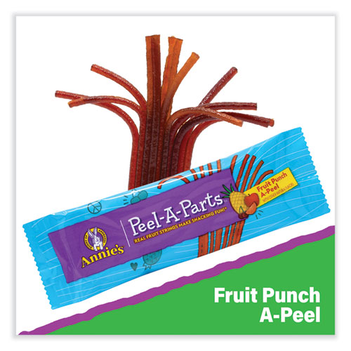 Organic Fruit Peel-A-Parts Fruit Strings Variety Pack, 0.56 oz Pouch, 30 Pouches/Pack, Ships in 1-3 Business Days