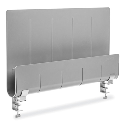 deflecto® Oasis Privacy Panel, 24 x 2.7 x 16.36, Gray