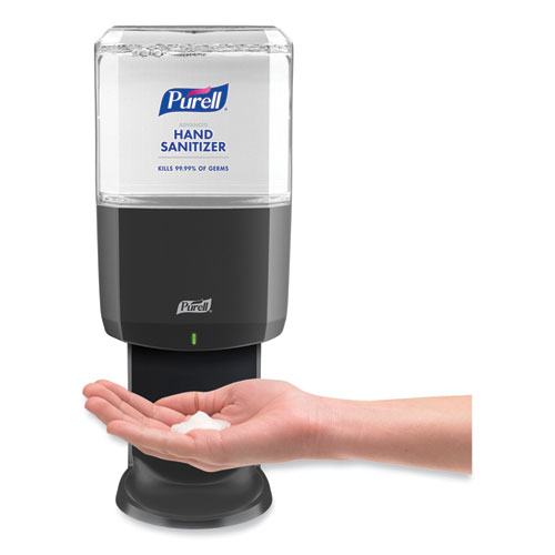 Image of Purell® Es6 Touch Free Hand Sanitizer Dispenser, 1,200 Ml, 5.25 X 8.56 X 12.13, Graphite