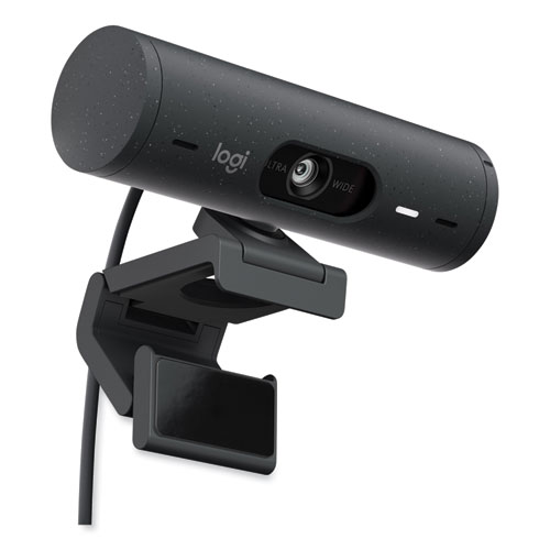 Image of Logitech® Brio 505 Webcam, 1920 Pixels X 1080 Pixels, Graphite