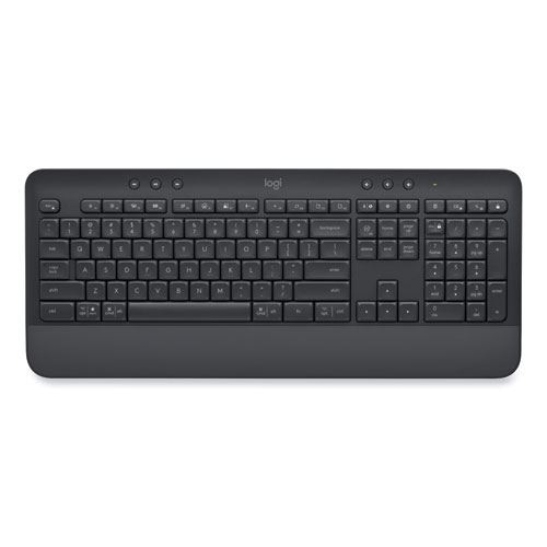 Logitech® Signature K650 Wireless Comfort Keyboard, Graphite