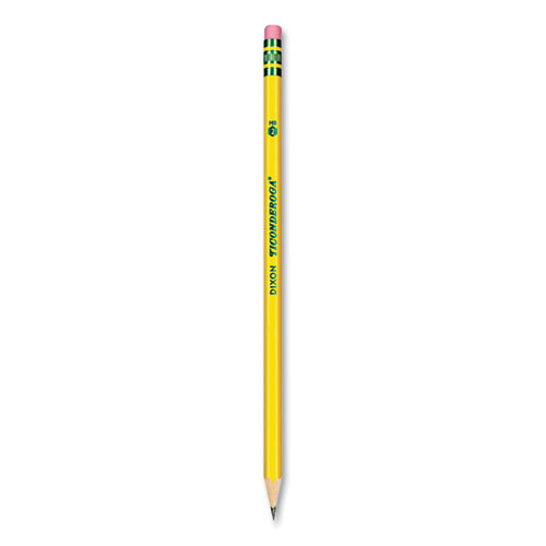 Ticonderoga® Pre-Sharpened Pencil, HB (#2), Black Lead, Yellow Barrel, 30/Pack