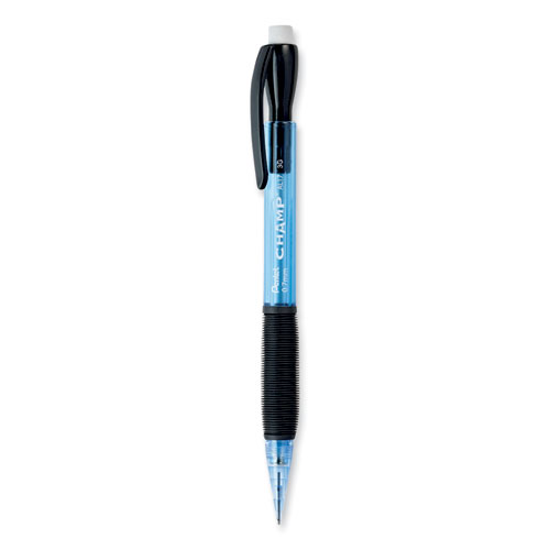 Champ Mechanical Pencil, 0.7 mm, HB (#2.5), Black Lead, Blue Barrel, 24/Pack