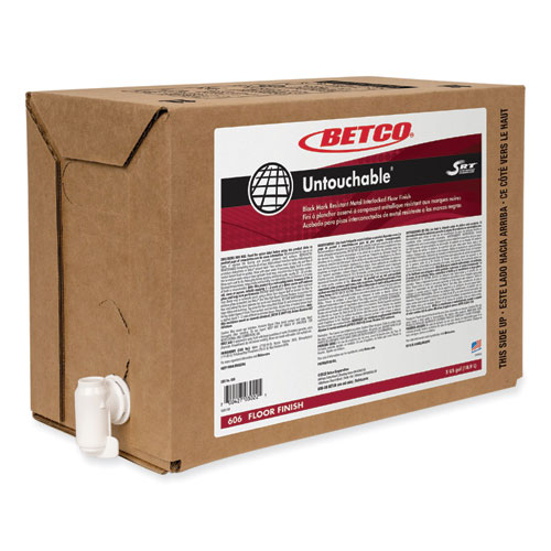 Untouchable Floor Finish with SRT, 5 gal Bag-in-Box
