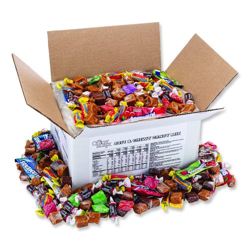Candy Assortments, Soft and Chewy Candy Mix, 5 lb Carton
