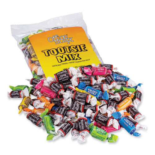 Image of Office Snax® Tootsie Roll Assortment, 14 Oz Bag