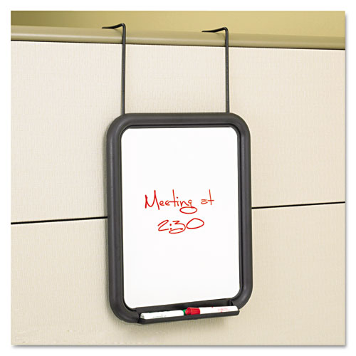 Panelmate Dry Erase Marker Board, 13 1/2 X 16 5/8, 11 X 14 Surface, Charcoal