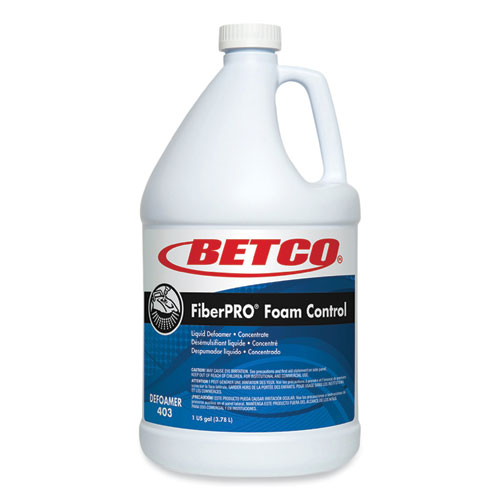 Betco® FiberPro Foam Control Liquid Defoamer, 1 gal Bottle, 4/Carton