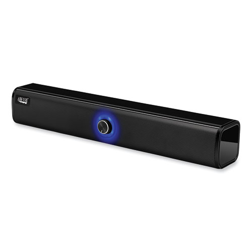 Image of Adesso Wireless Multimedia Soundbar Speaker 20W Xtream S6, Black