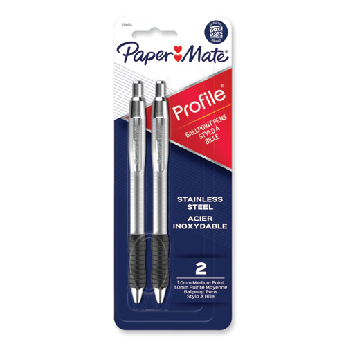 Paper Mate Point Guard Flair Bullet Point Stick Pen Red Ink 1.4mm 36/Box