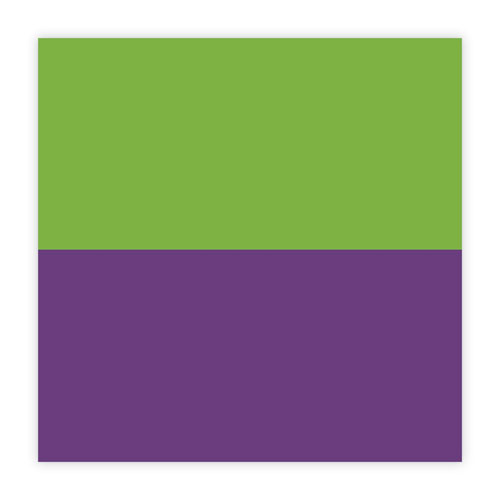 DryLine Correction Tape, Non-Refillable, Green/Purple Applicators, 0.17" x 472", 2/Pack