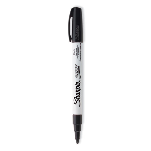 Sharpie® Permanent Paint Marker, Fine Bullet Tip, Black