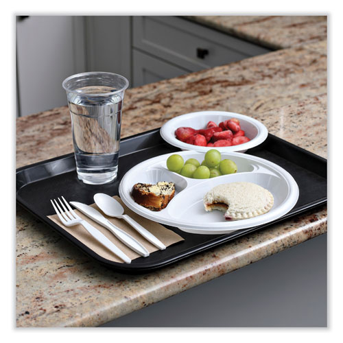 Image of Boardwalk® Heavyweight Polystyrene Cutlery, Fork, White, 1000/Carton