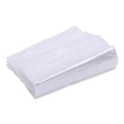 Image of Reclosable Food Storage Bags, Sandwich, 1.15 mil, 6.5" x 5.89", Clear, 500/Box