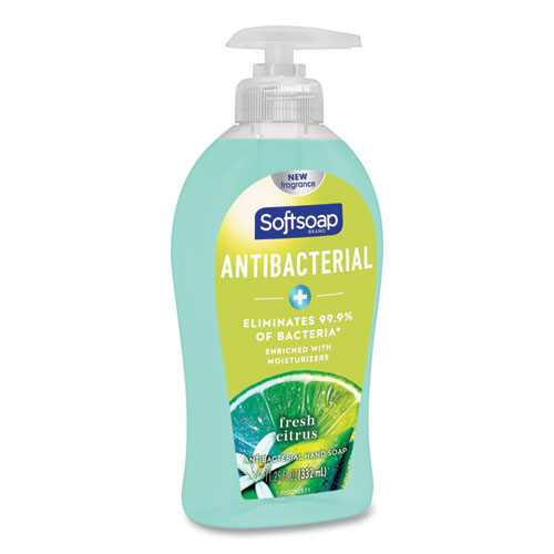 Image of Softsoap® Antibacterial Hand Soap, Fresh Citrus, 11.25 Oz Pump Bottle