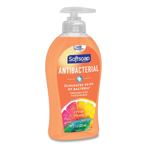 Antibacterial Hand Soap, Crisp Clean, 11.25 oz Pump Bottle