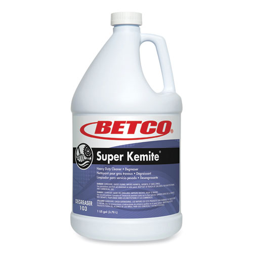 Betco® Super Kemite Butyl Degreaser, Cherry Scent, 1 gal Bottle, 4/Carton