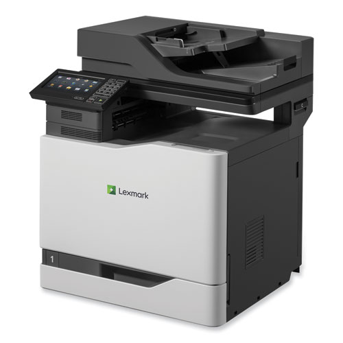 CX820dtfe Multifunction Color Laser Printer, Copy/Fax/Print/Scan