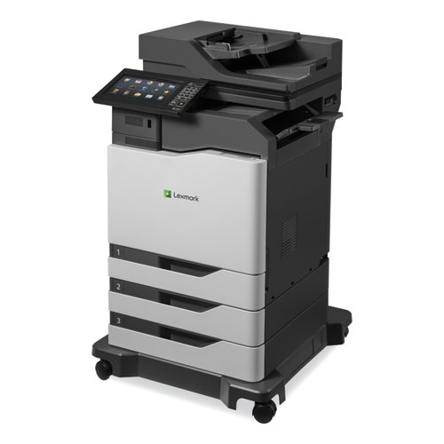 CX825de Multifunction Color Laser Printer, Copy/Fax/Print/Scan